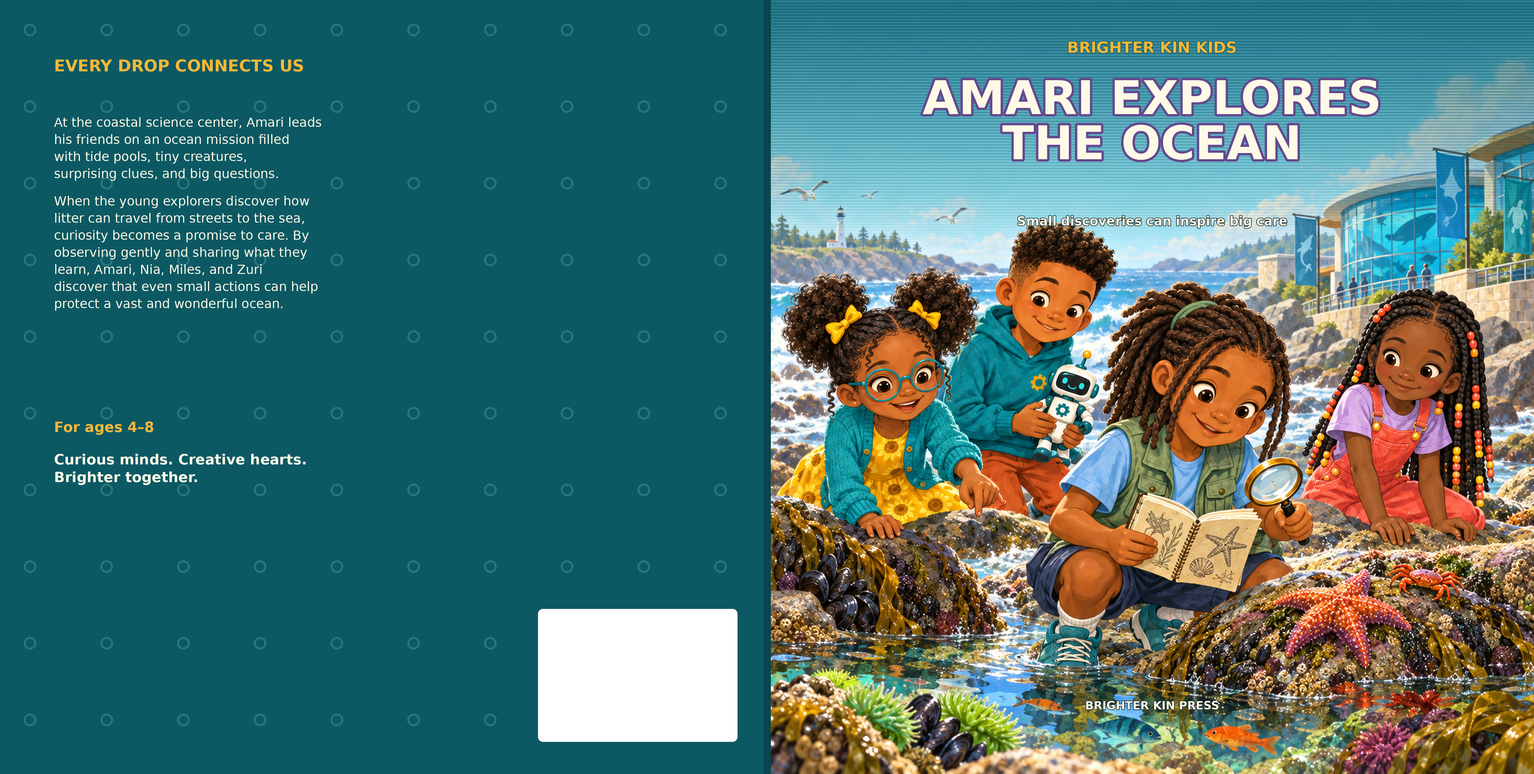 Front cover of Amari Explores the Ocean