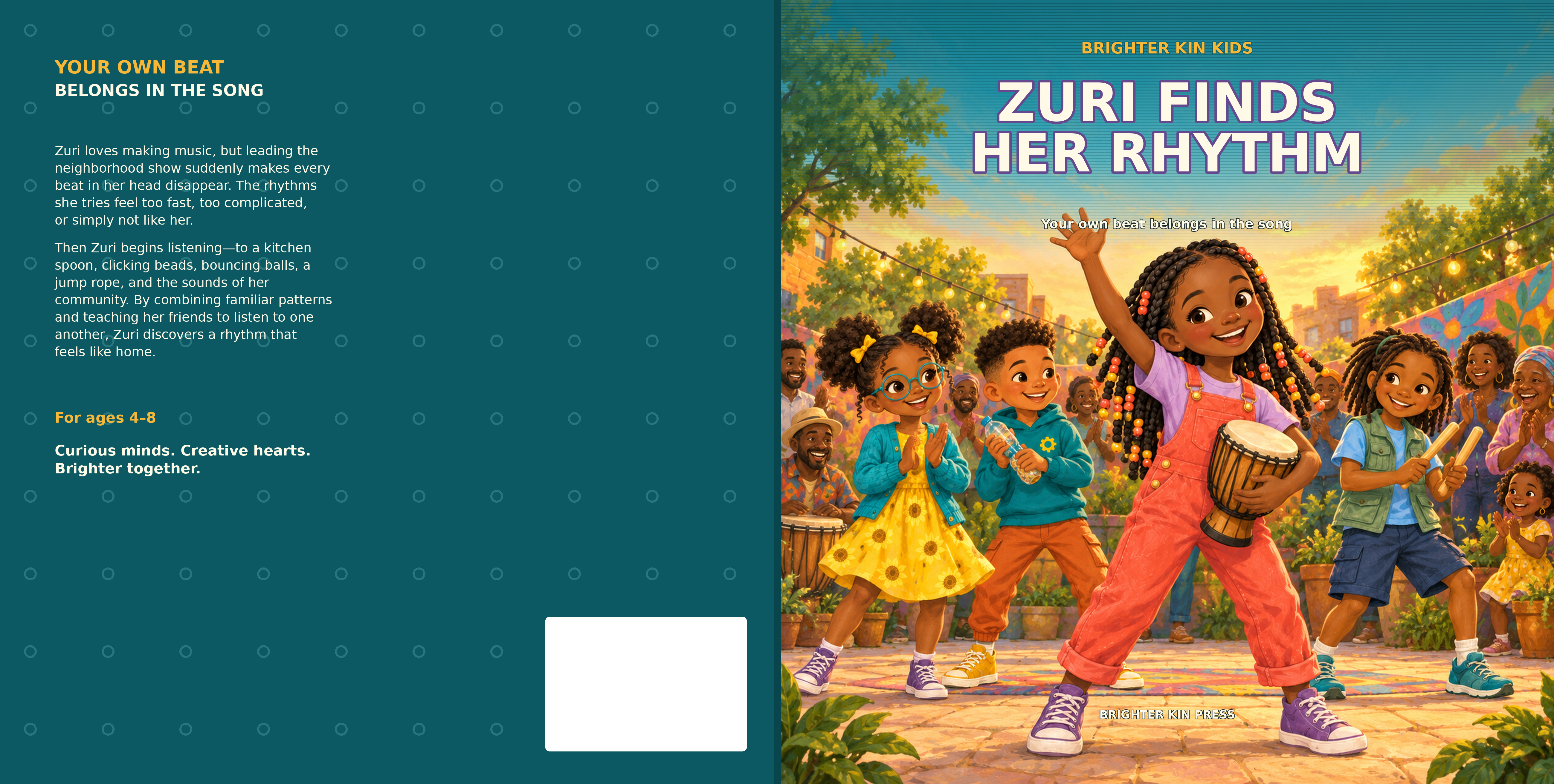 Front cover of Zuri Finds Her Rhythm